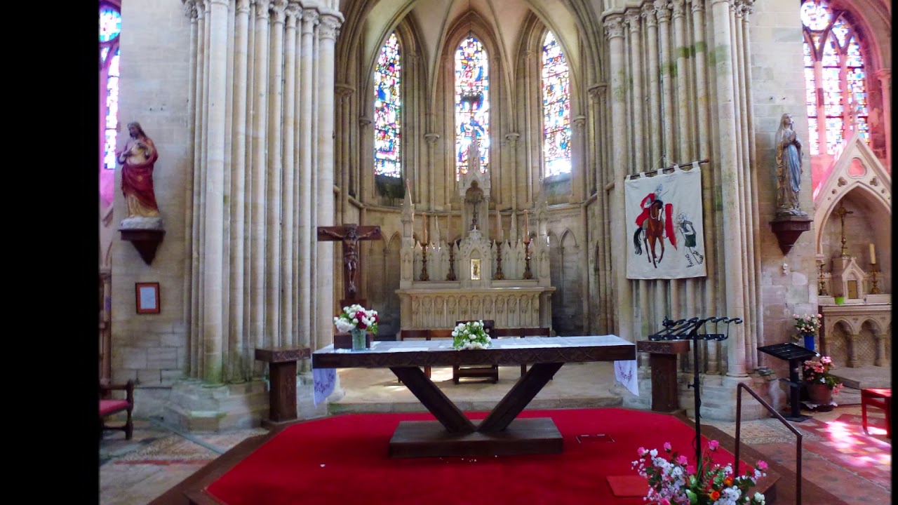 Visite de l'église Saint-Martin de Langrune sur mer