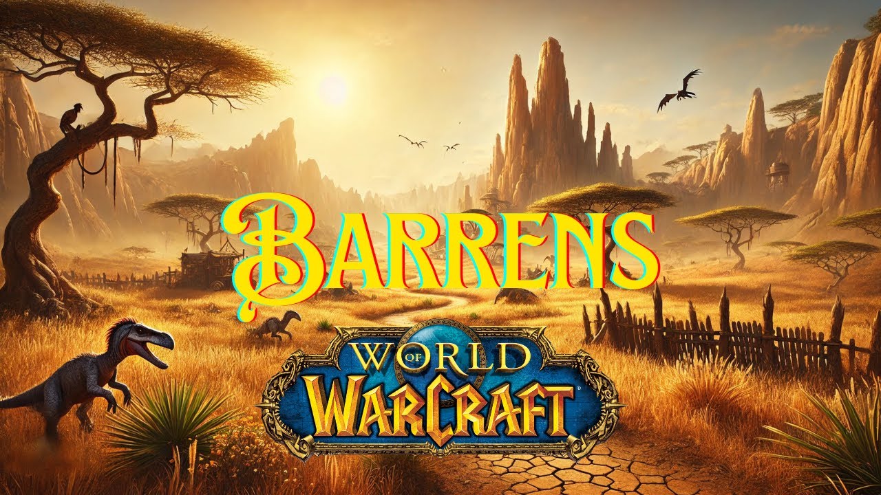 Barrens music and ambiance to relax, study, work or sleep. 1 hour