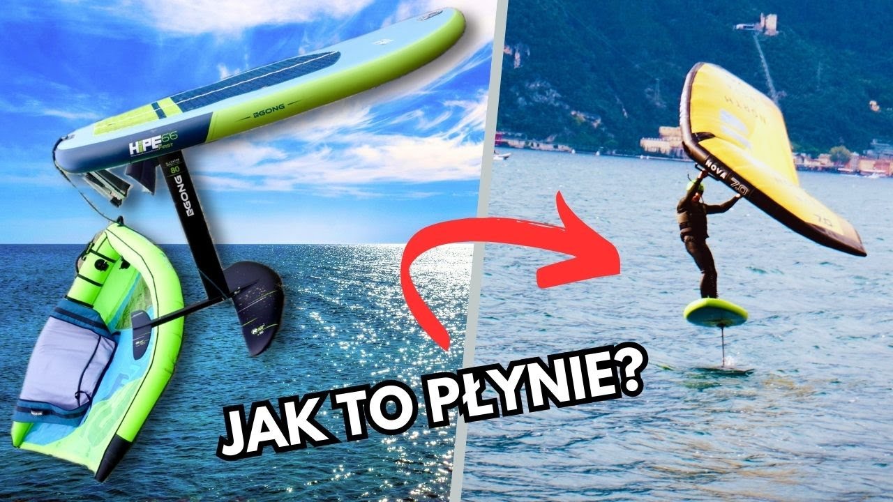 JAK DZIAŁA WING FOIL? PIERWSZE LEWITACJE!