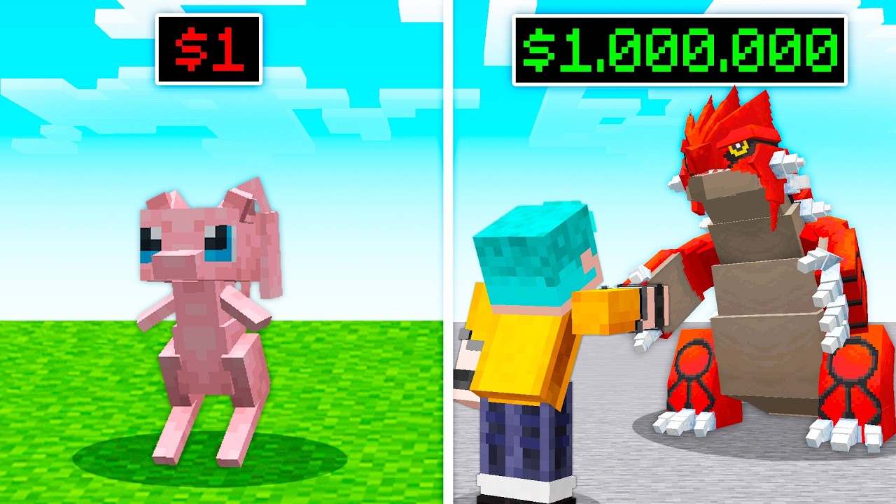POKÉMON LENDÁRIO de $1 vs $1.000.000