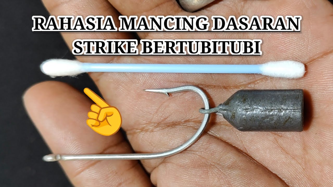 Cara membuat rangkaian pancing dasaran anti melintir