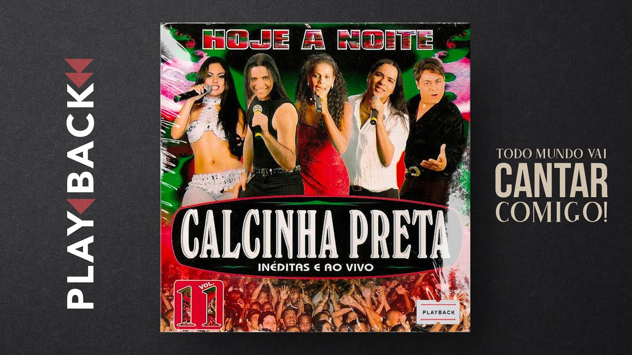 Hoje à Noite - CALCINHA PRETA - KARAOKÊ com Backing Vocals