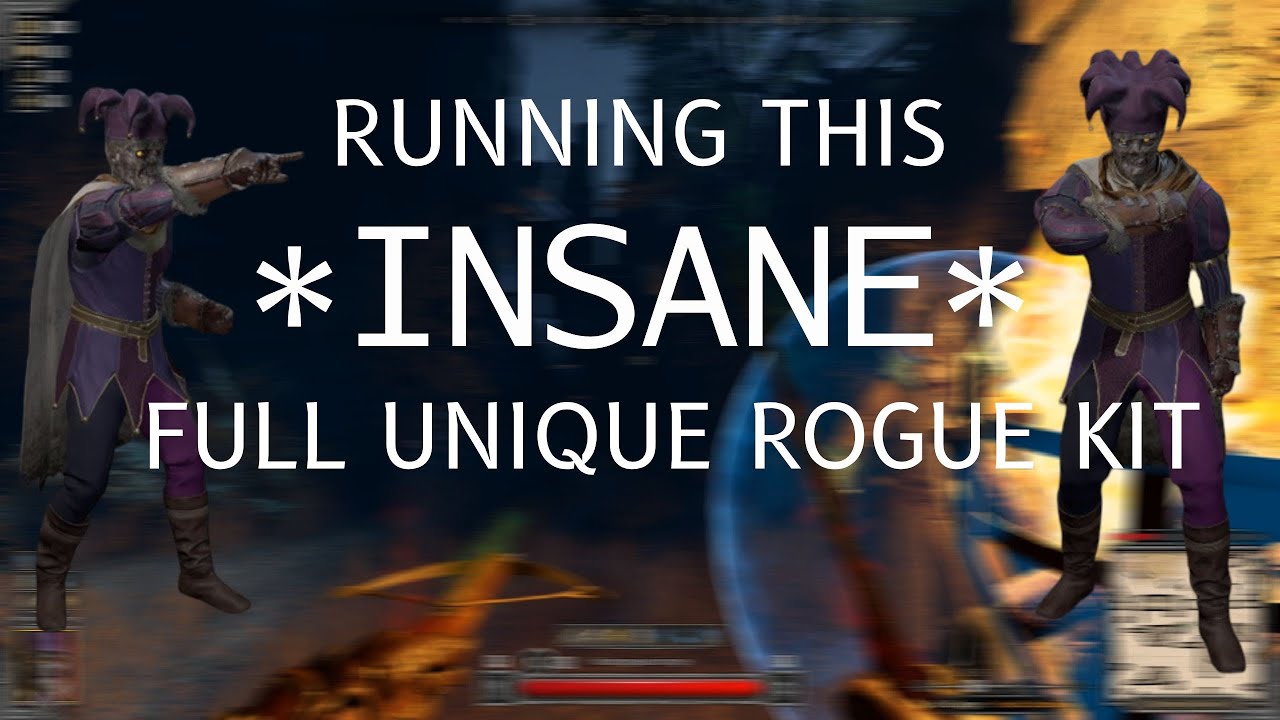 I ran this CRAZY JESTER ROGUE KIT - Dark And Darker
