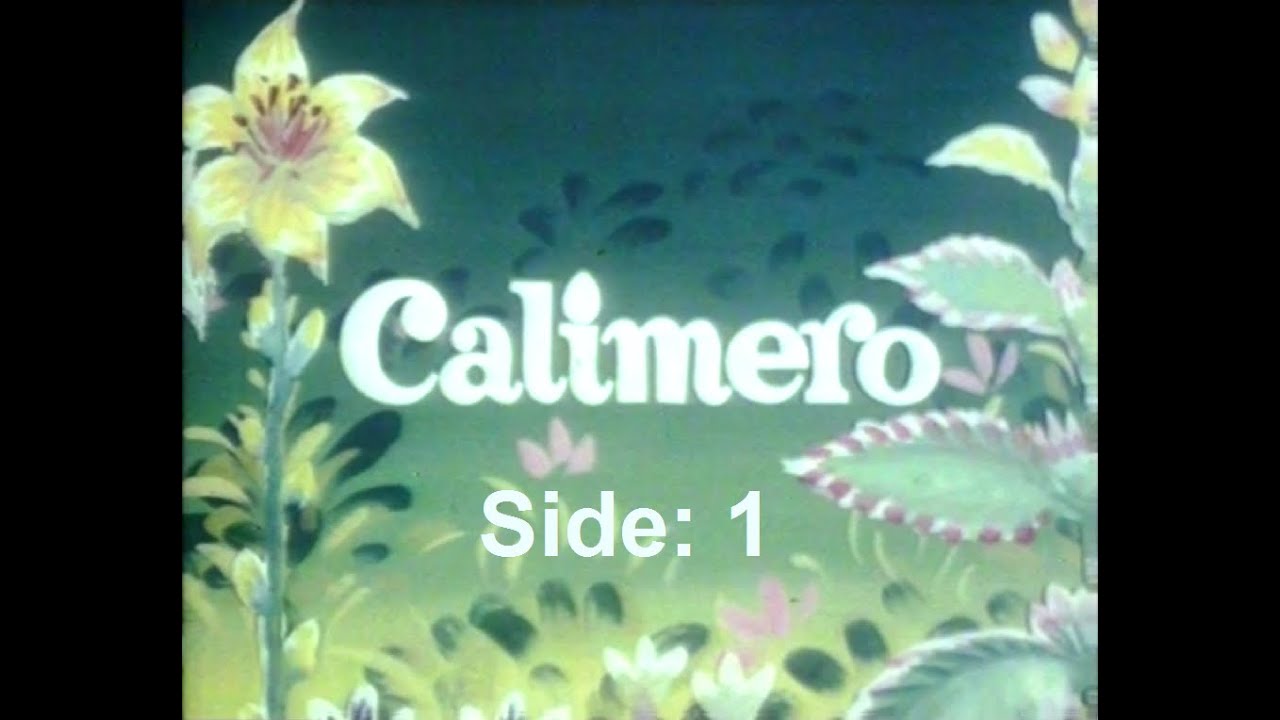 Calimero 1971 (Side 1) - Dutch narration... (LaserDisc)