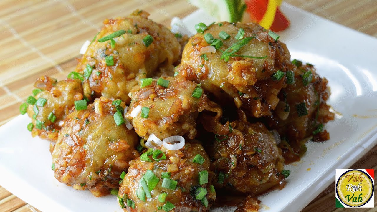 Mushroom Fry - By VahChef @ VahRehVah.com