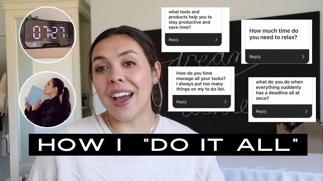 How I Balance College, YouTube, and Running a Business!