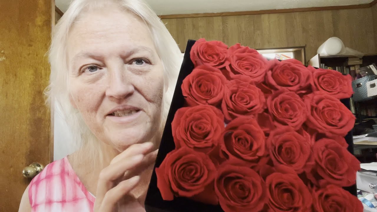 ASMR *ROSE FOREVER* Roses! Great ASMR Tingles !