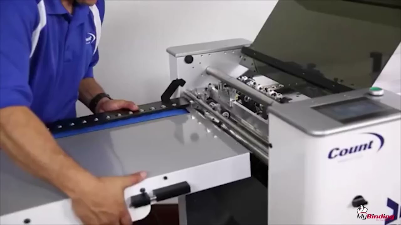 Count KF-200 Knife Folder - Inline Folder for Creasers Video