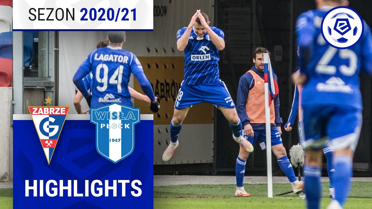 Górnik Zabrze - Wisła Płock 0:2 | SKRÓT | Ekstraklasa 2020/21 | 27. Kolejka