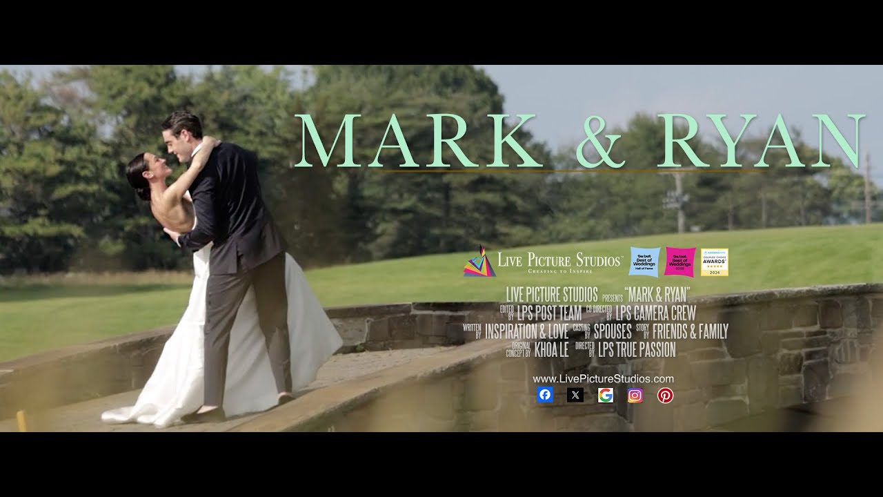 Mark and Ryan Wedding Highlight at Spring Lake Golf Club, NJ