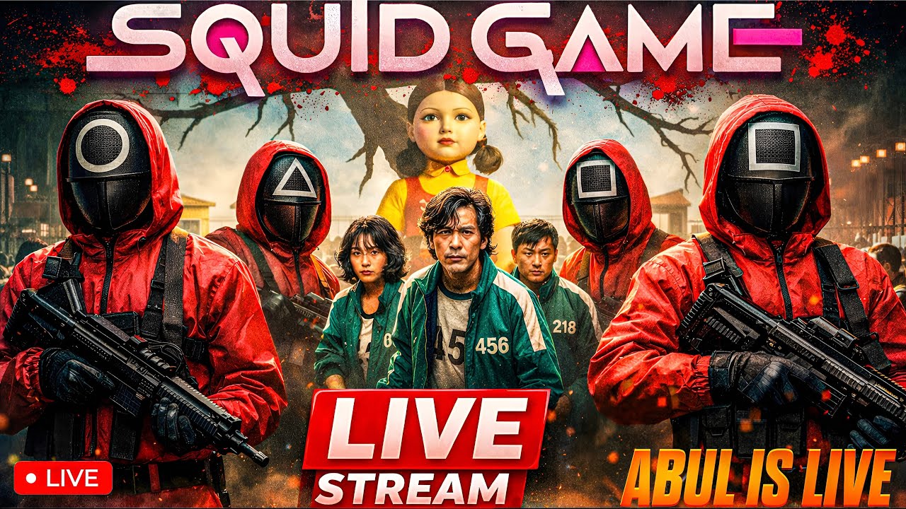 🔥 Squid Game Live 🔴 Extreme Challenge 💀
