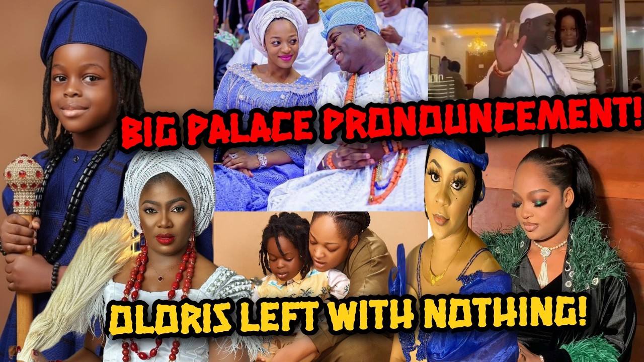 Ooni pronounces Prince Tade the crown Prince as he left Ashley and Tobi with nothing