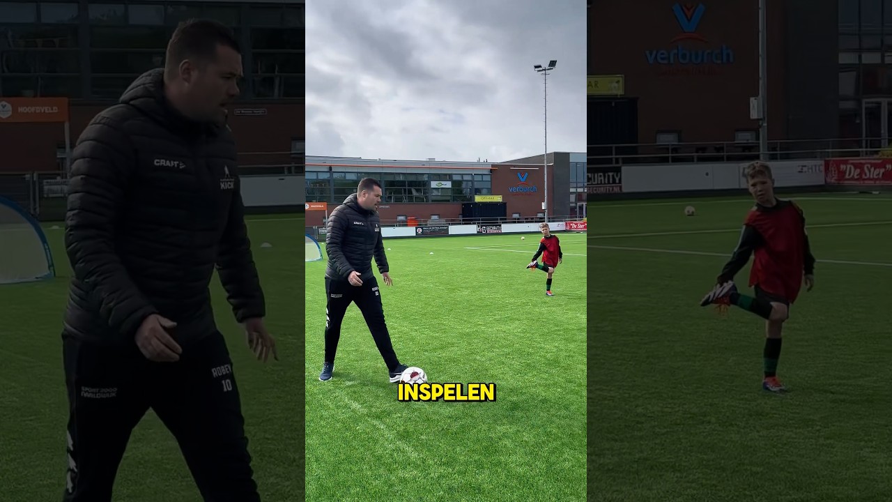Altijd een 2 tegen 1 zoeken in de wedstrijd! 💪🏻🏆 #voetbal #football #training #techniektraining