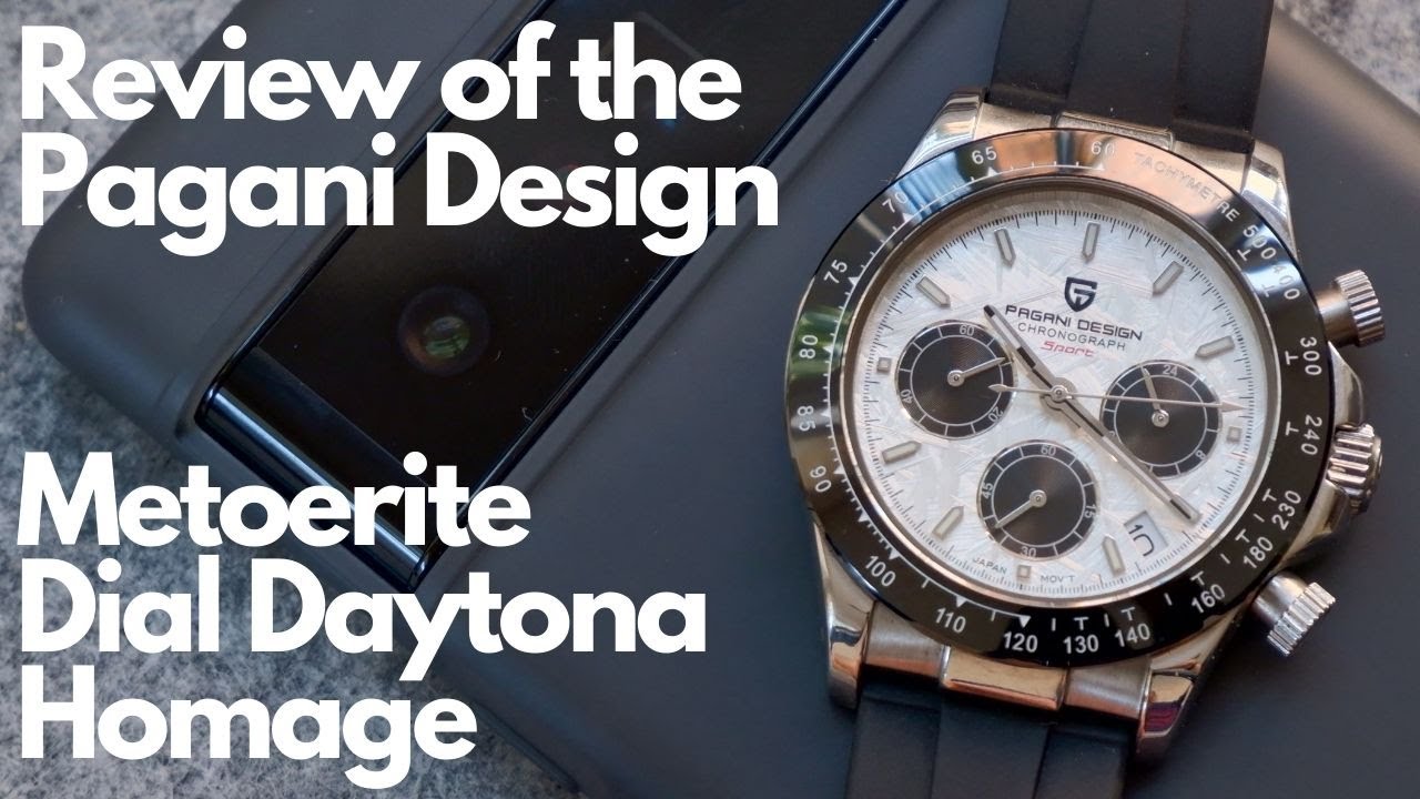 Review of the Pagani Design PD-1664 Meteorite Dial Daytona Homage