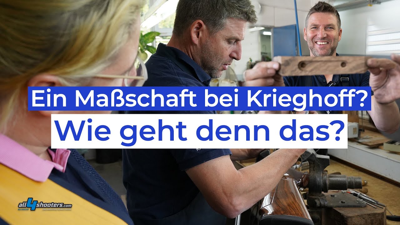 Wie entsteht ein Maßschaft bei Krieghoff? Wir schauen dem Schäfter Ralf Sommer über die Schulter