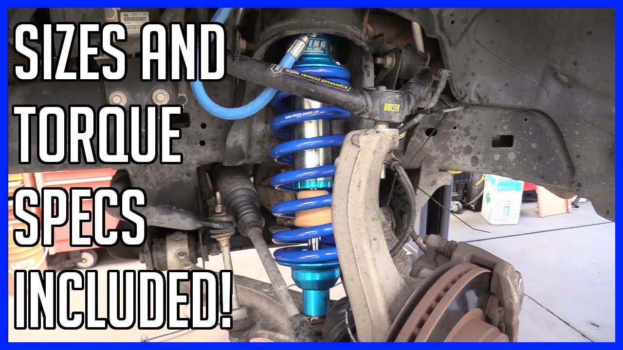 How to Replace Front Coil Over Struts RAM 1500 4x4 2010-2018 - EASY!