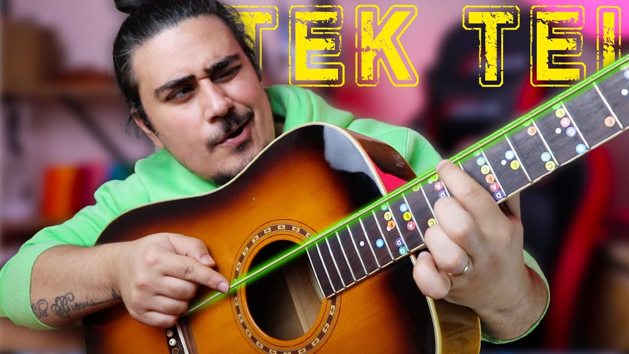 1 TEL, 7 ŞARKI - TEK TELLE GİTAR ÇALMAK! (#miniStar)