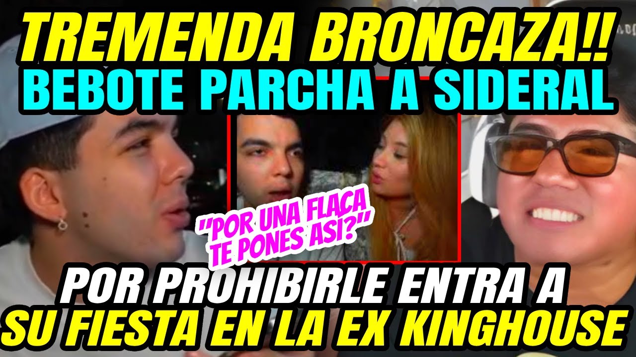 BEBOTE ASADO PARCHA A SIDERAL POR PROHIBIRLE ENTRAR A SU FIESTA EN LA EX KINGHOUSE