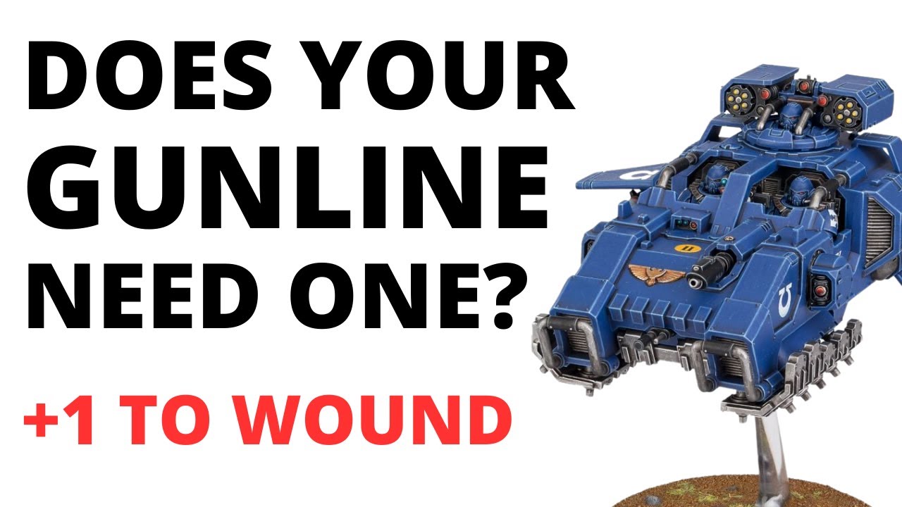 Is the Storm Speeder Thunderstrike a Vital Gunline Asset? Space Marine Codex Unit Review