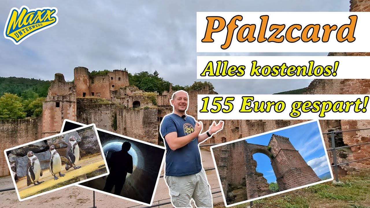 Pfalz Card | In 3 Tagen 155 Euro gespart | 2023