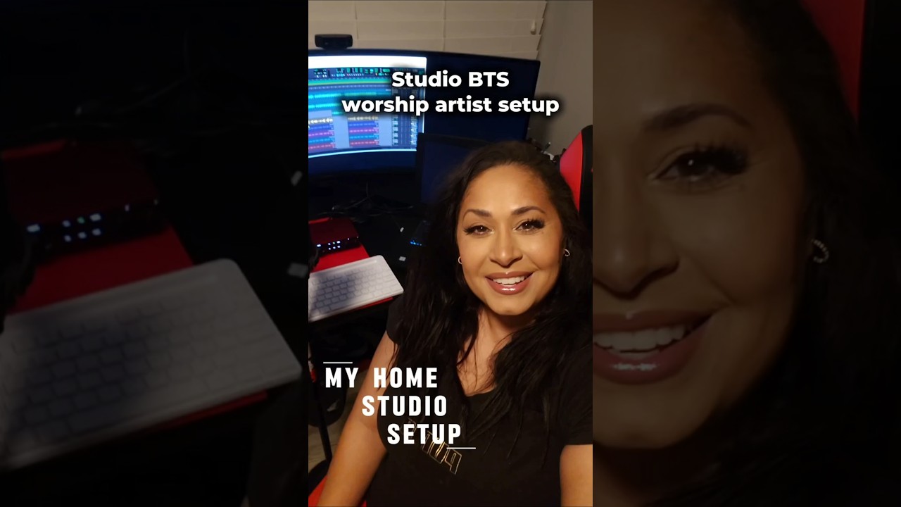 This Is Where I Record My Worship Songs - Behind The Scences Music Studio