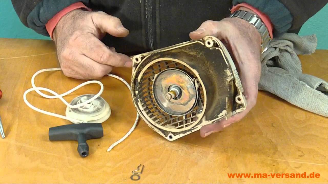 Starterseil an Stihl 024 /026 / MS260 reparieren