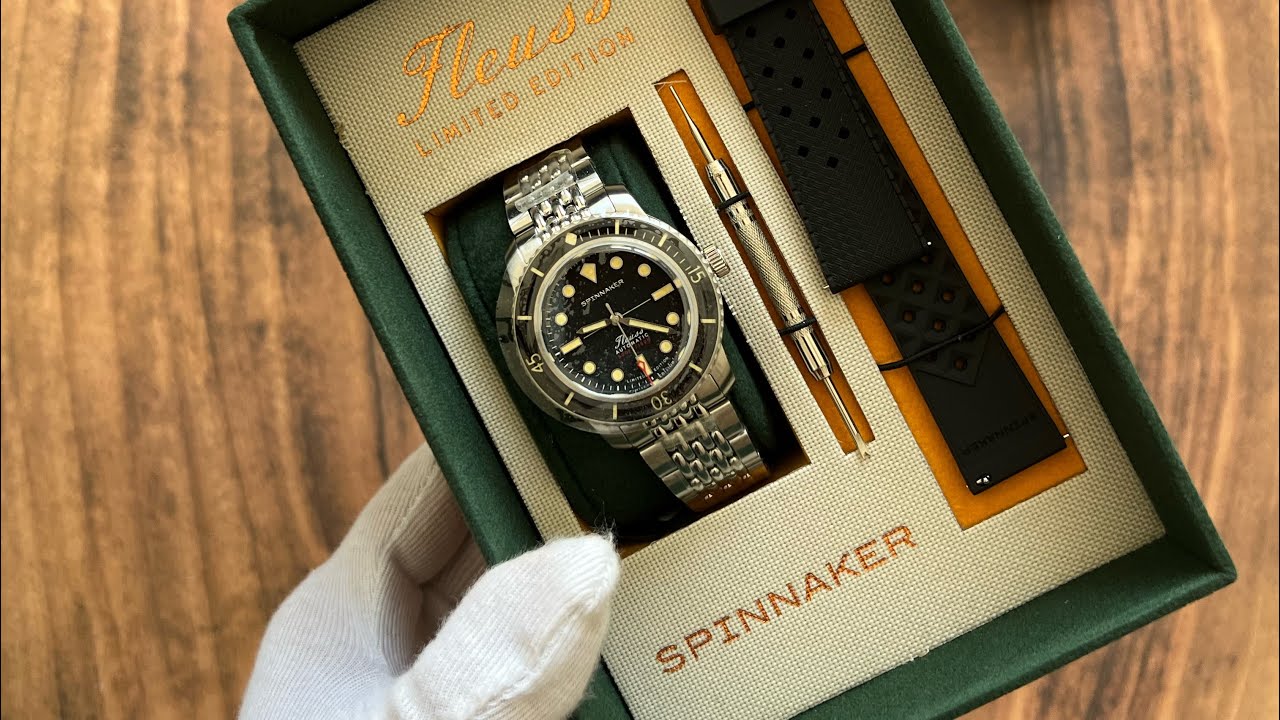 Spinnaker Fleuss 40 Automatic 145th Limited Edition SP-5133-11: A Tribute to Timeless Dive Heritage