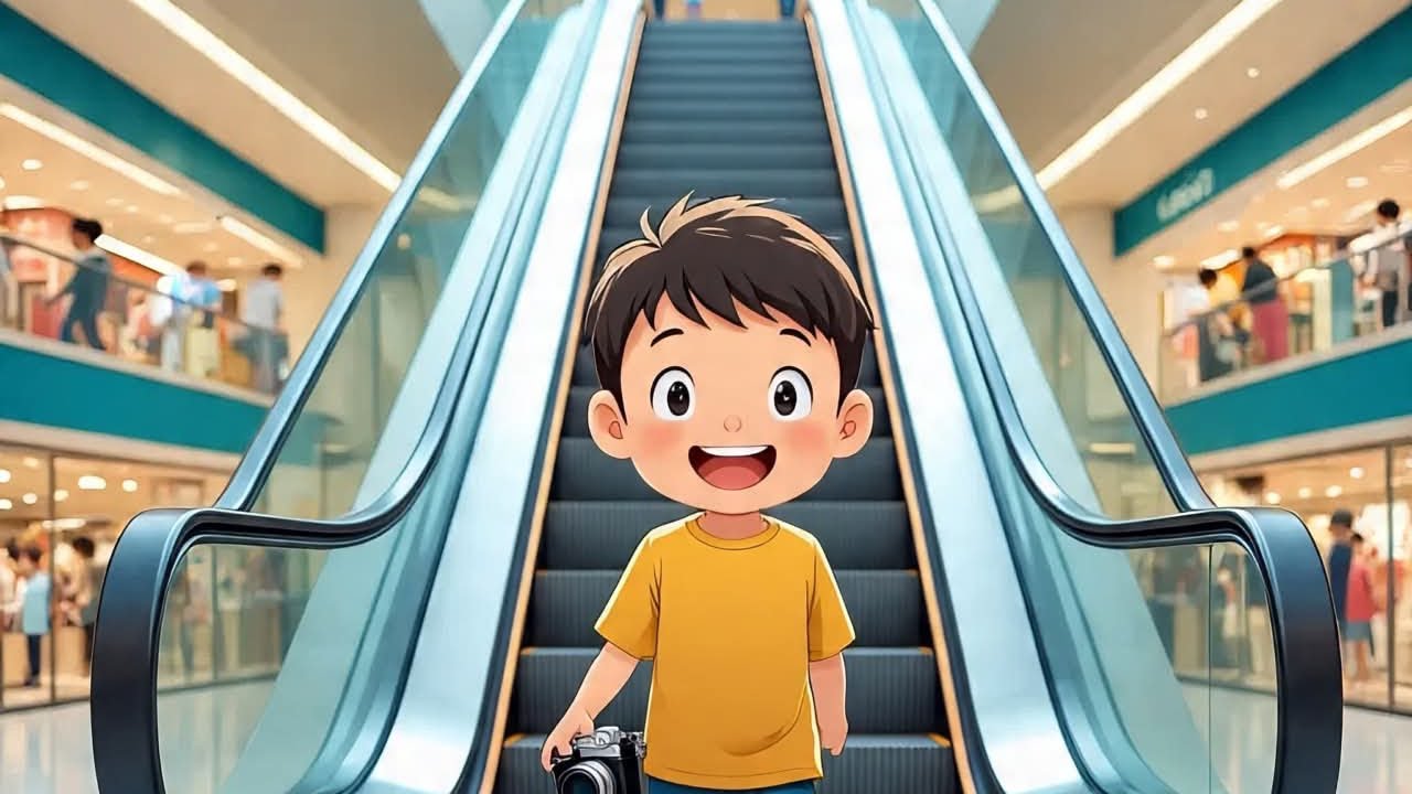 The NEXT escalators in hedge end ￼but there was 6 ESCALATORS IN THERE HOW COOL