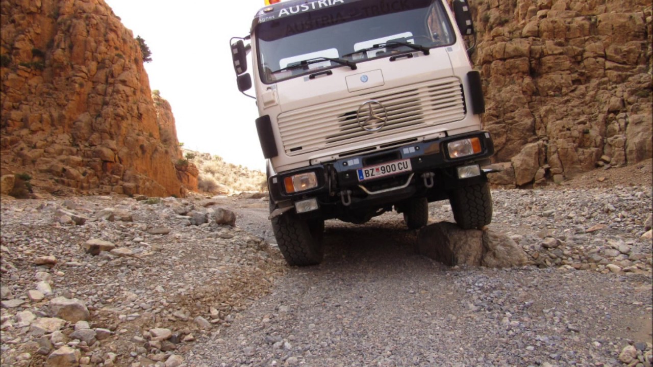 Expeditionsmobil Marokko