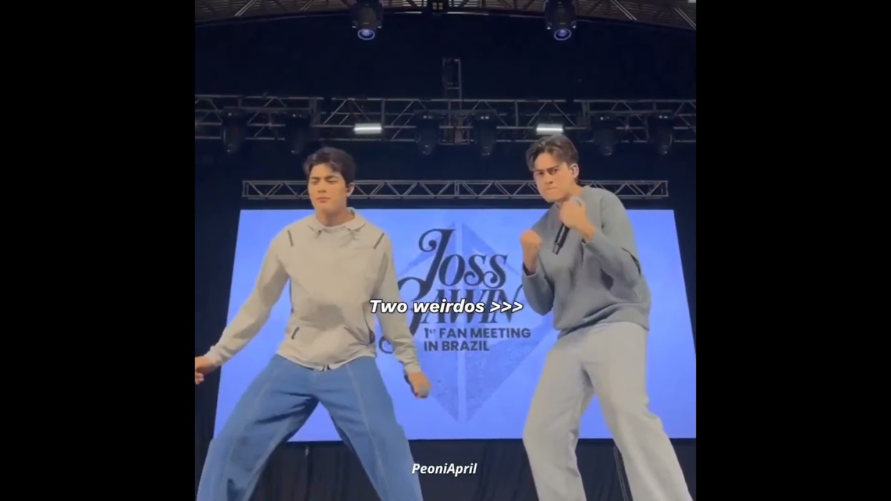 I love my two weirdos😌🥰 #JossGawin #จอสกวิน​ vid not mine Ctto @peoniApril