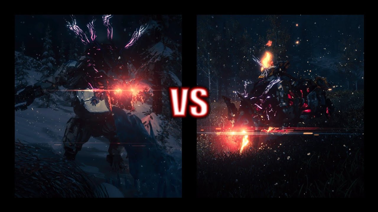 FROSTCLAW VS SCORCHER / Horizon Zero Dawn DLC