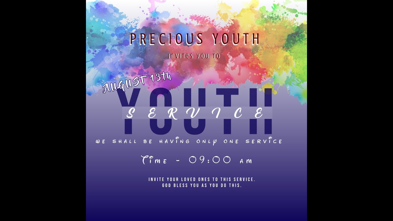 PRECIOUS PEOPLE YOUTH SUNDAY