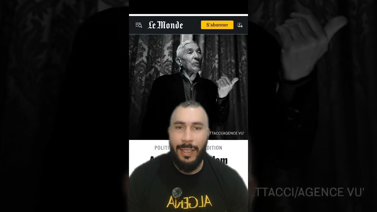 SANSAL SUPPLIE LE PAPE AVANT SA VISITE EN ALG&Eacute;RIE : LES TRA&Icirc;TRES &Ccedil;A OSE TOUT...