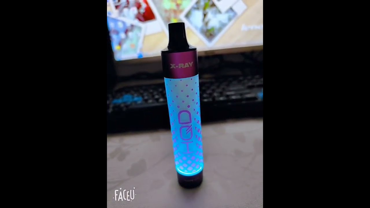 original HQD X-ray 3000 Puffs Rechargeable show time from reliabletom