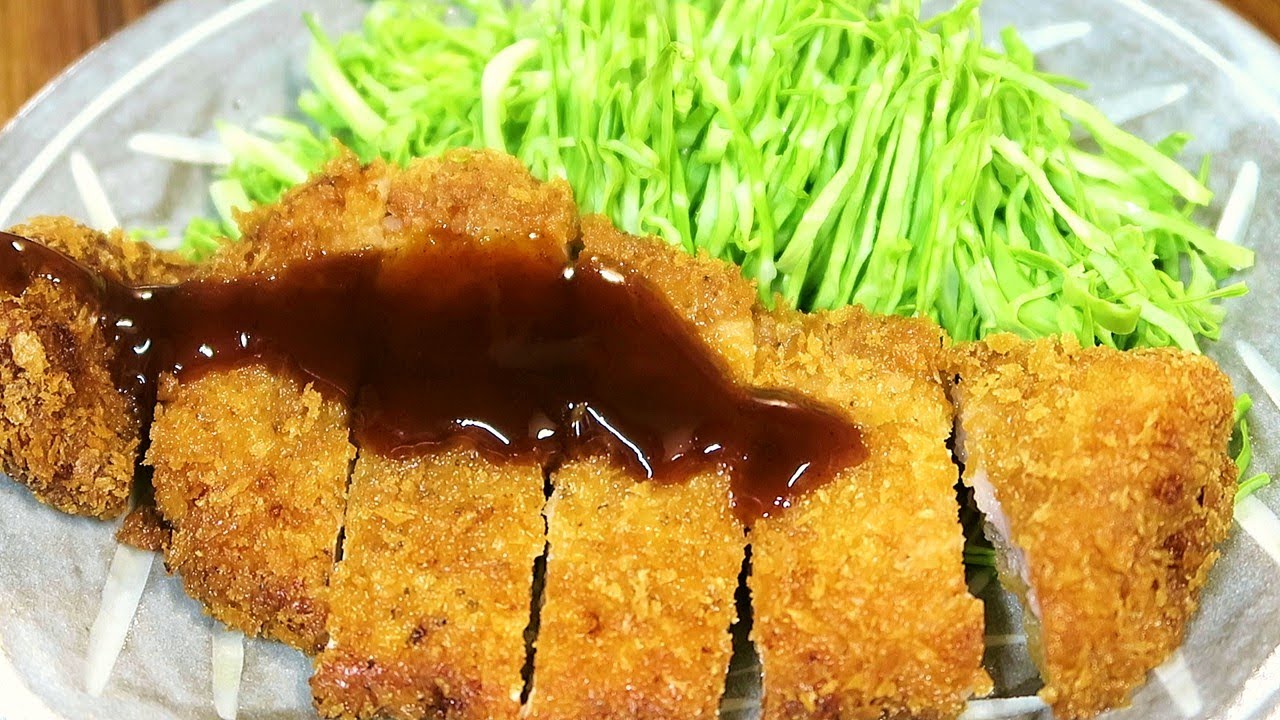 Как приготовить ТОНКАЦУ дома｜ЯПОНСКИЙ рецепт хрустящей свиной котлеты