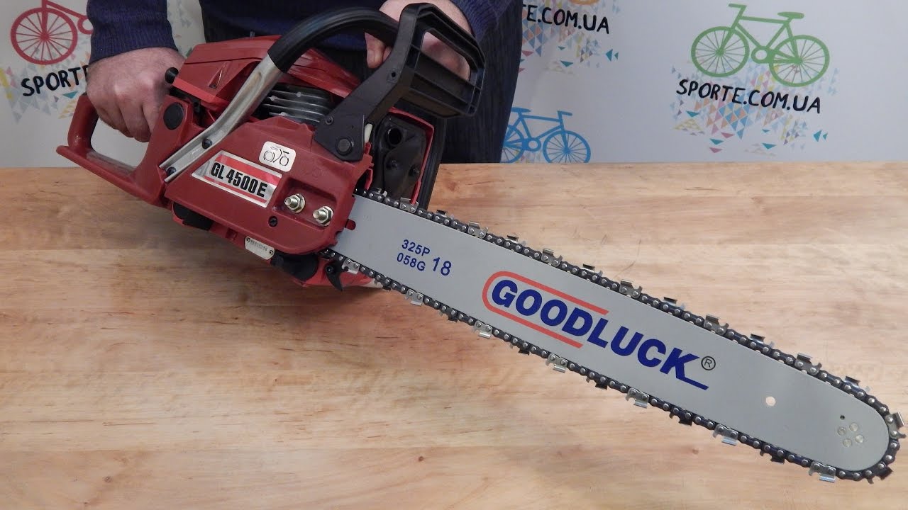 РАСПАКОВКА и ОБЗОР! Бензопила GOODLUCK 4500