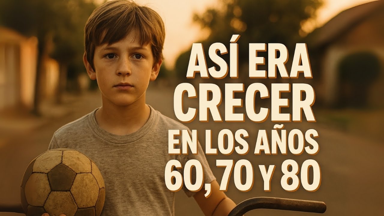 As&iacute; era crecer en los a&ntilde;os 60, 70 y 80 (y nadie se quejaba)