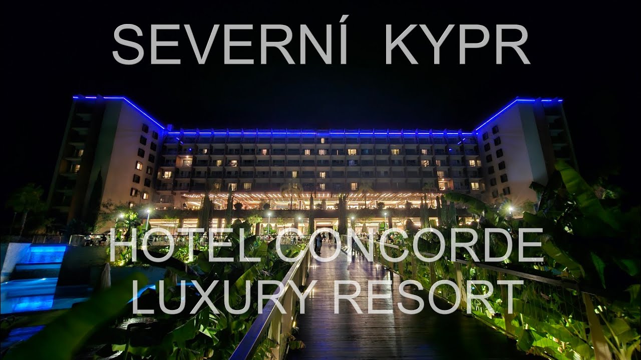 SEVERNÍ KYPR / NORTH CYPRUS - HOTEL CONCORDE LUXURY RESORT 5*