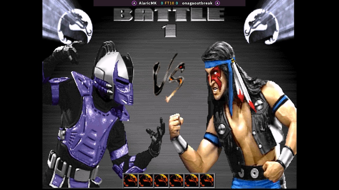 UMK3 - AlaricMK(BRAZIL) VS onagaoutbreak(BRAZIL) FT10