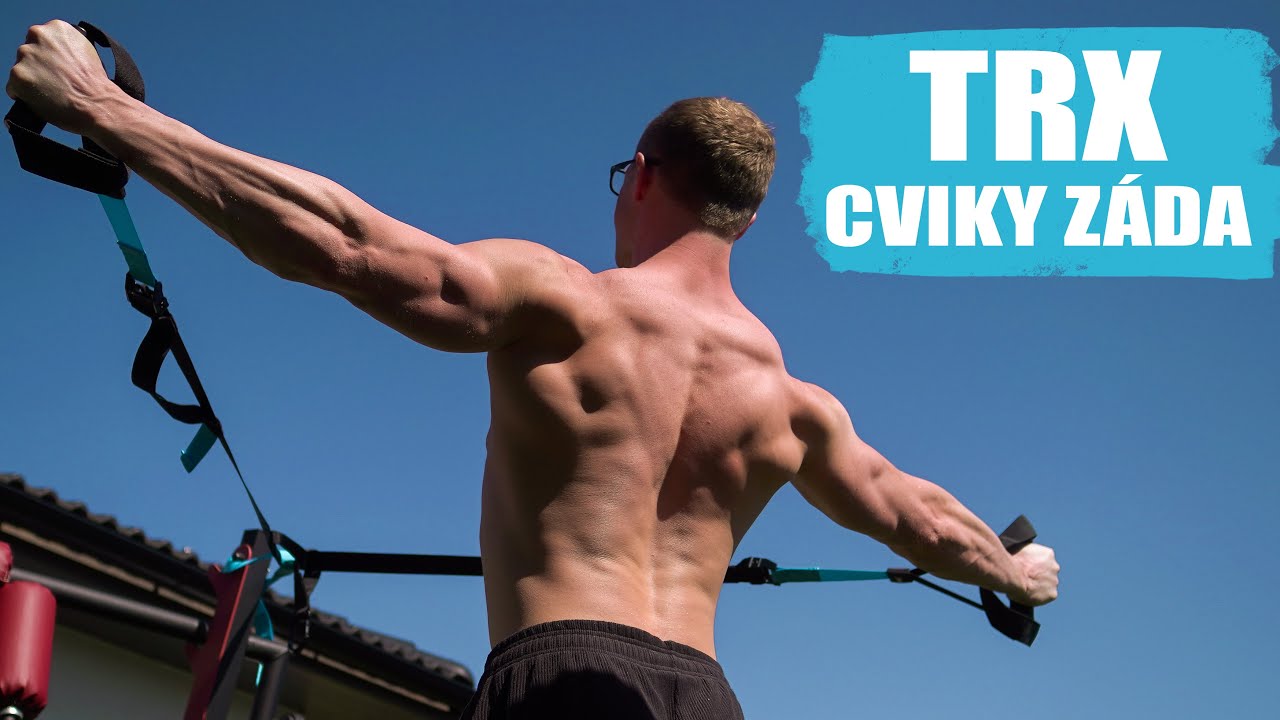 TRX nejlepší cviky na ZÁDA (Cvič doma)