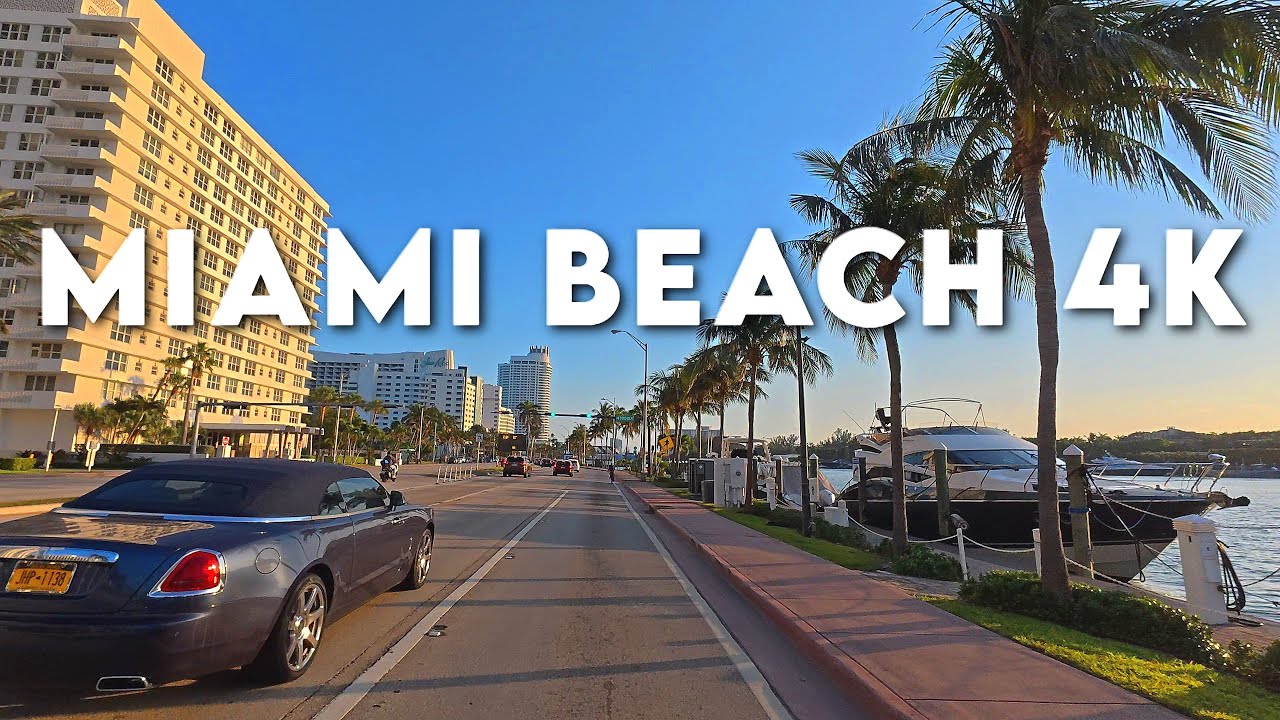 MIAMI BEACH Spring Break Drive: Sun, Surf, and Traffic!