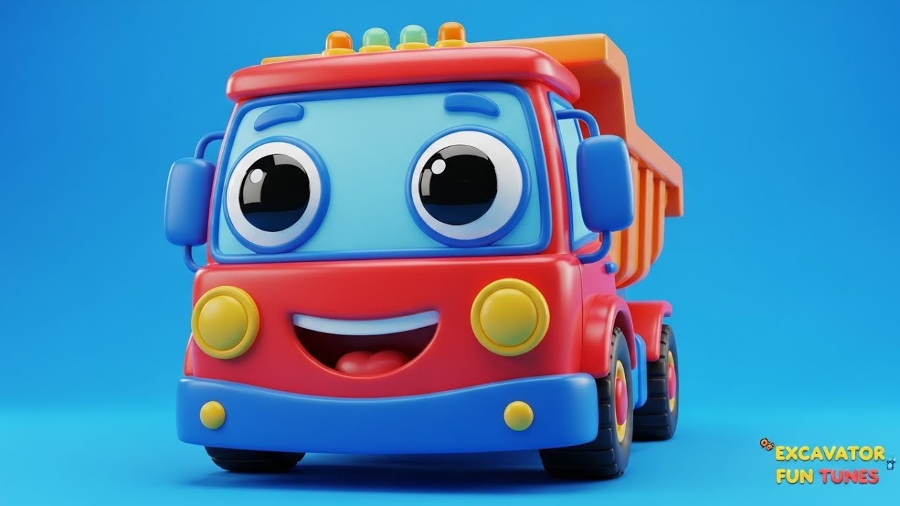 🎶 "Kids Songs About Dump Trucks, Excavators & More | Learn and Sing!"