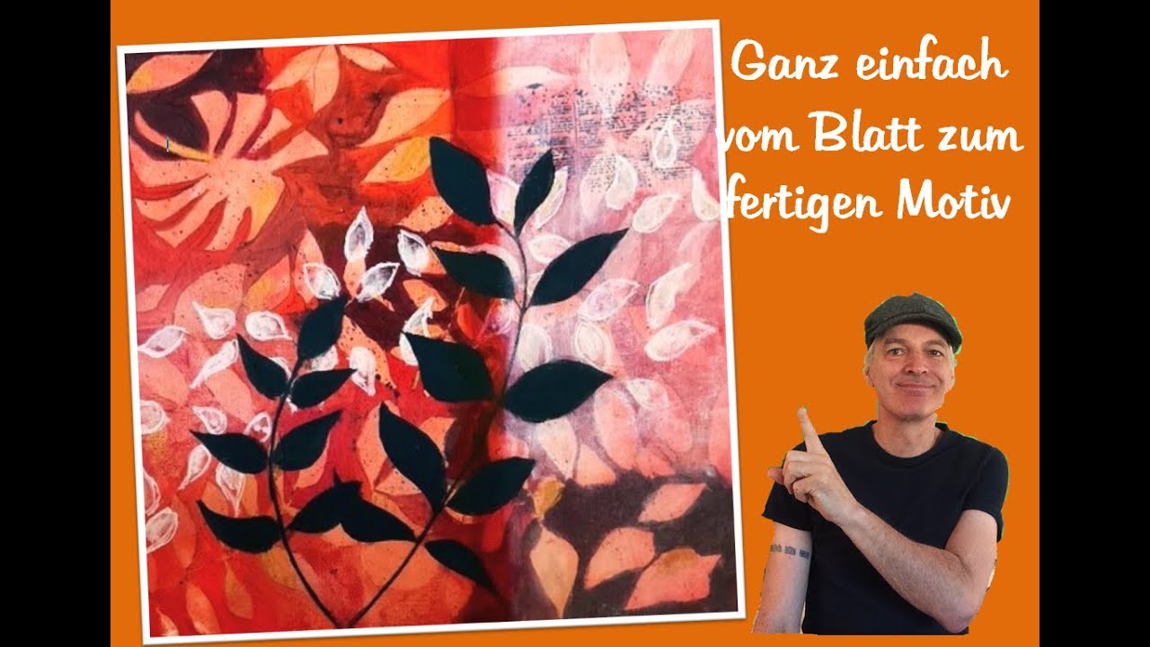 Intuitive Acrylmalerei - in Schichten zum Meisterwerk 🎨🪴| Tutorial | Anfänger | Kunst