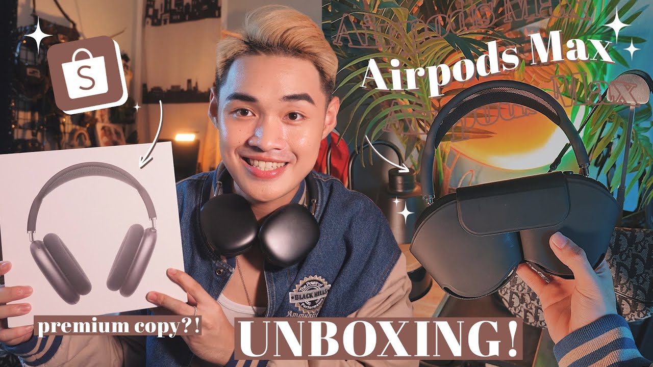Распаковка Airpods Max ✨🎧: Лучший аналог Shopee?! (Премиальная копия/реплика) | Cedrix Eligio