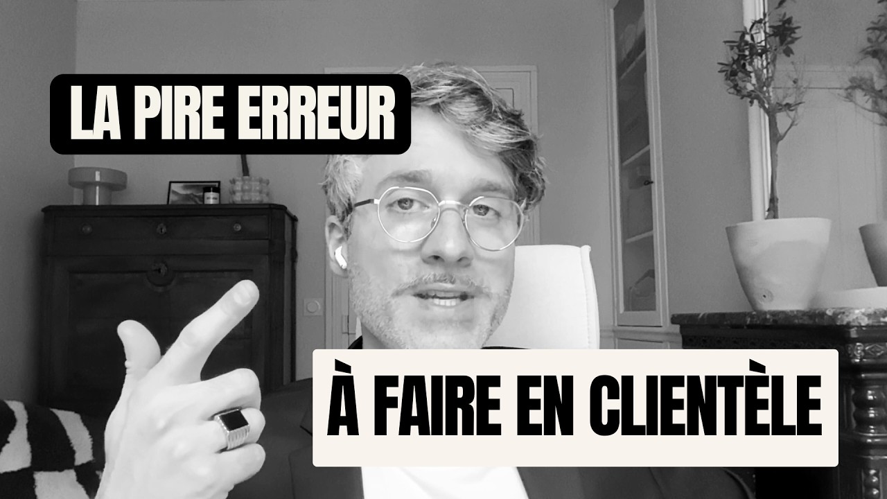 Cette erreur anéantit votre crédibilité en clientèle