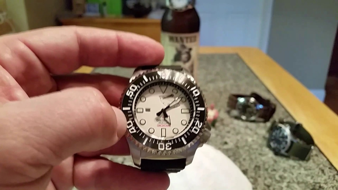 Orient Saturation Diver Review-White Dial Ref#SEL02003W0