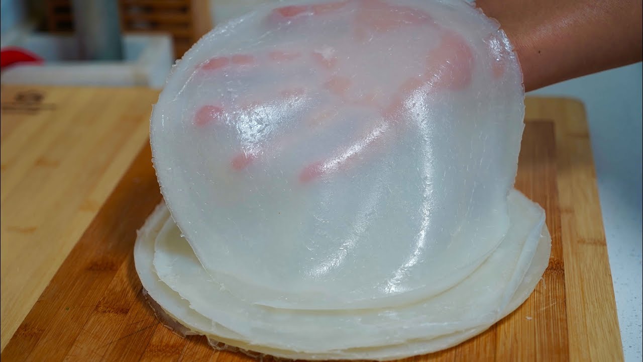 【鄉村的味道】涼皮這樣做，光滑勁道，天天奶奶一次做了好多張，美滴很！