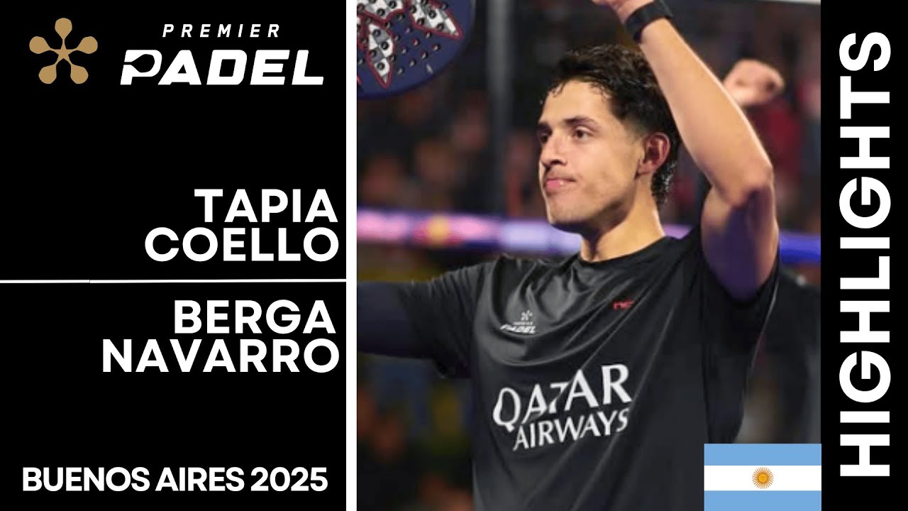 FULL POWER AT HOME | Bergamini/Navarro VS Tapia/Coello | Buenos Aires Premier Padel P1 | Highlights