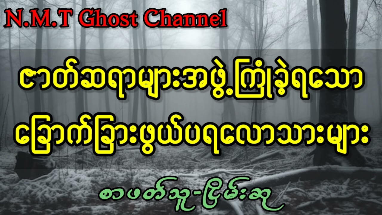 ဇာတ်ဆရာများအဖွဲ့ကြုံခဲ့ရသော​ခြောက်ခြားဖွယ်ပရလောကသားများ
