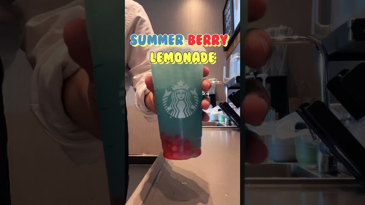 Starbucks Summer Berry Lemonade 